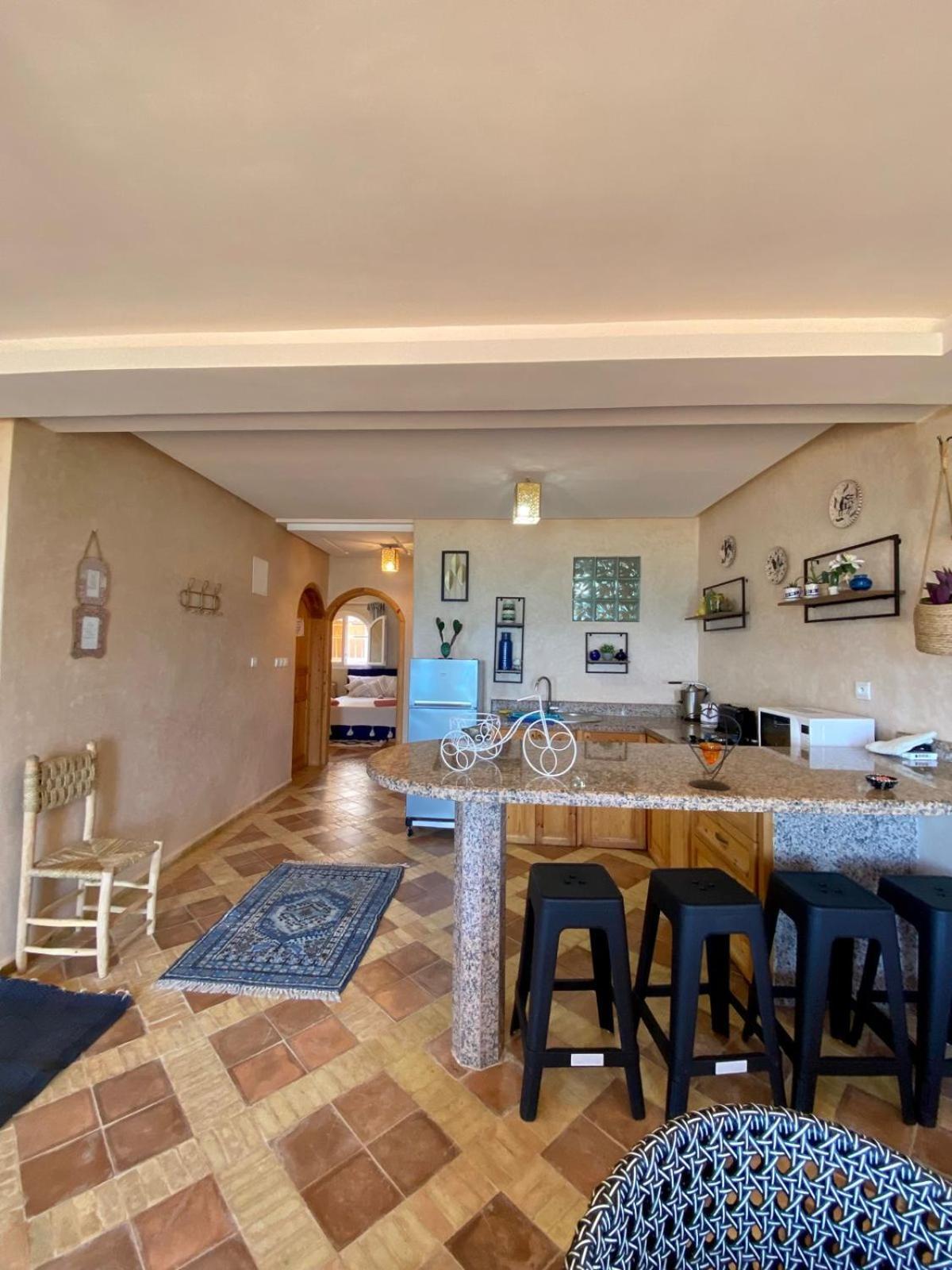 Ferienwohnung Dar Diafa Samira Mirleft Exterior foto